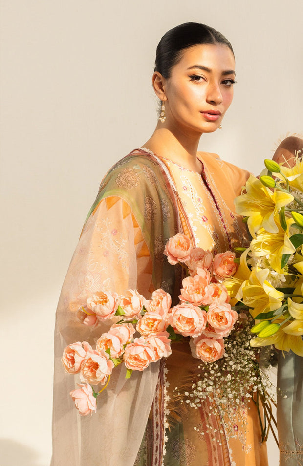 Zara_Shahjahan - Coco Lawn'24 Volume II By Zara Shahjahan Embroidered Lawn Suit Unstitched 3 Piece Summer Collection - aubranz.com