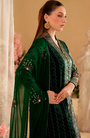 Nureh - Amaya Luxury Chiffon'25 by Nureh Embroidered Suits Unstitched 3 Piece - Formal Collection - aubranz.com