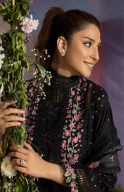 Sobia_Nazir - Sobia Nazir Luxury Lawn'25 Embroidered Suits Unstitched 3 Piece - Summer Collection - aubranz.com