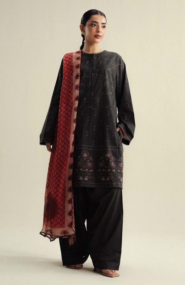 Zara_Shahjahan - Coco Prints'25 Vol-4 by Zara Shahjahan Printed Lawn Suits Unstitched 3 Piece - Summer Collection - aubranz.com