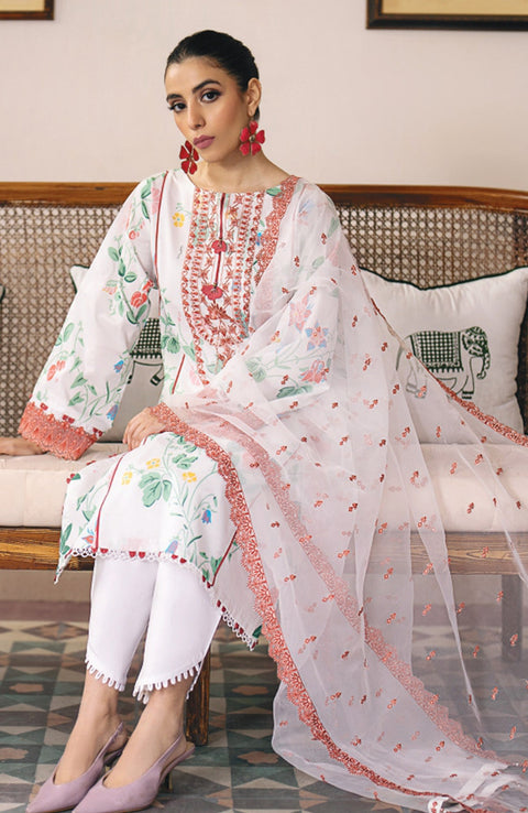 Xenia - Summer Soiree Lawn'24 By Xenia Lawn Suit Unstitched 3 Piece Summer Collection - aubranz.com