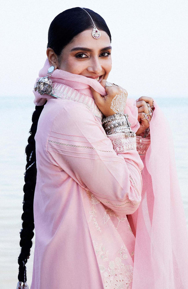 Zara_Shahjahan - Lawn Unstitched'24 By Zara Shahjahan Embroidered Lawn Suit Unstitched 3 Piece LUZS24L 1A - Summer Collection - aubranz.com