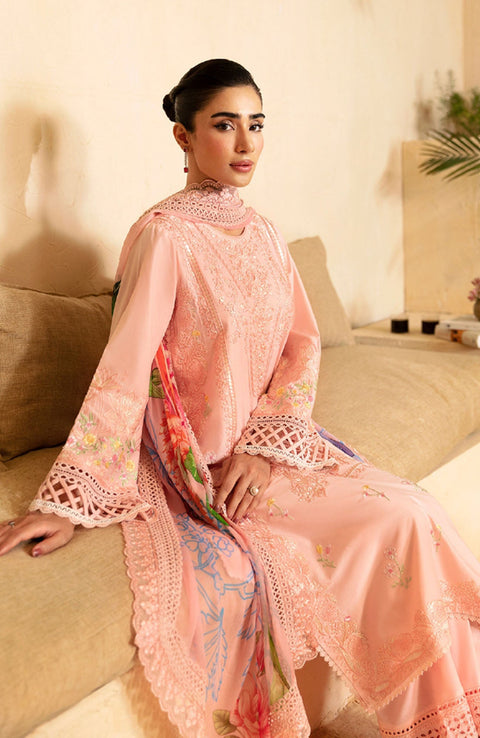 Azure - Luxe Premium By Azure Embroidered Formal Suit Unstitched 3 Piece - aubranz.com