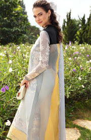 Sable Vogue - Luxury By Sable Vogue Lawn Suit'24 Unstitched 3 Piece Summer Collection - aubranz.com