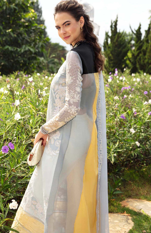 Sable Vogue - Luxury By Sable Vogue Lawn Suit'24 Unstitched 3 Piece Summer Collection - aubranz.com