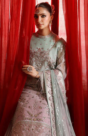 Alizehbybilal - REENA FORMALS'24 BY ALIZEH HANDCRAFTED SUITS UNSTITCHED 3 PIECE - WEDDING COLLECTION - aubranz.com