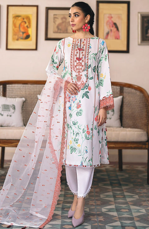 Xenia - Summer Soiree Lawn'24 By Xenia Lawn Suit Unstitched 3 Piece Summer Collection - aubranz.com