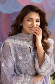 Sobia_Nazir - Sobia Nazir Luxury Lawn'25 Embroidered Suits Unstitched 3 Piece - Summer Collection - aubranz.com
