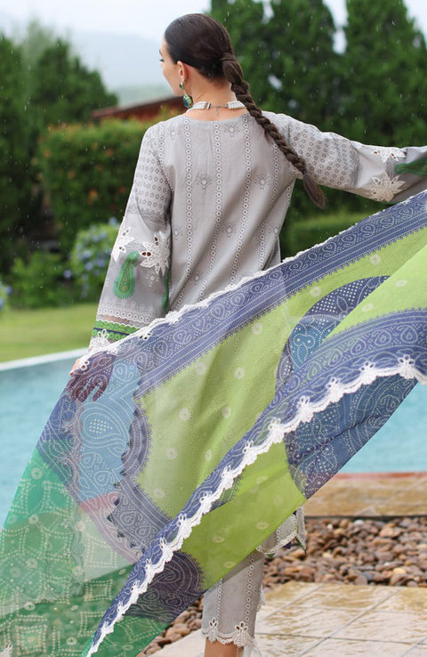 Charizma - Sheen Lawn'25 By Charizma Embroidered Suits Unstitched 3 Piece - Summer Collection - aubranz.com