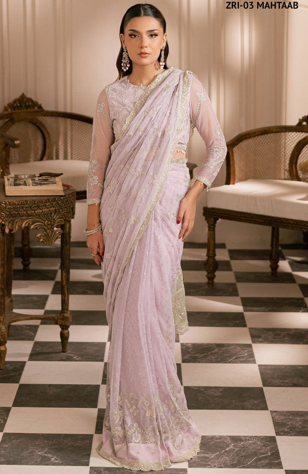 Zarif - INAYAT FORMALS'24 BY ZARIF EMBROIDERED SUITS UNSTITCHED 3 PIECE - FORMAL COLLECTION - aubranz.com