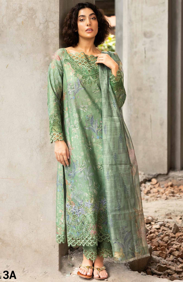 Sobia_Nazir - FALL EDIT COLLECTION'24 BY SOBIA NAZIR 3 PIECE UNSTITCHED WINTER - aubranz.com