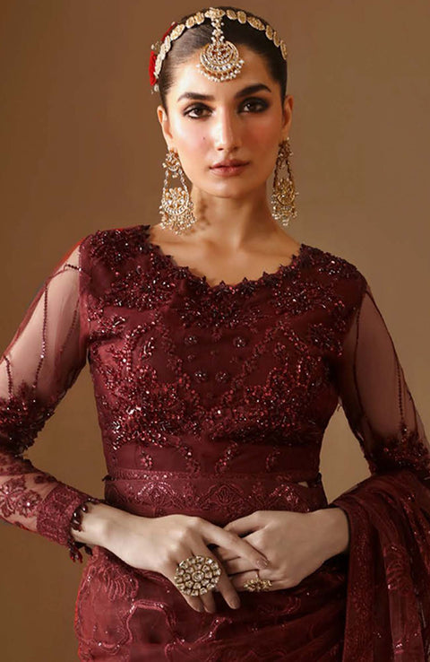 Alizehbybilal - REENA FORMALS'24 BY ALIZEH HANDCRAFTED SUITS UNSTITCHED 3 PIECE - WEDDING COLLECTION - aubranz.com