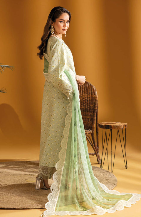 Alizehbybilal - Maahi By Alizeh Embroidered Lawn Suit Unstitched 3 Piece ALZMH24L 04 Summer Collection - aubranz.com