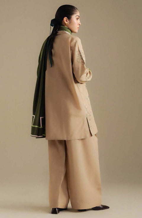 Zara_Shahjahan - COCO WINTER'25 BY ZARA SHAHJAHAN EMBROIDERED KHADDAR SUITS UNSTITCHED 3 PIECE - WINTER COLLECTION - aubranz.com