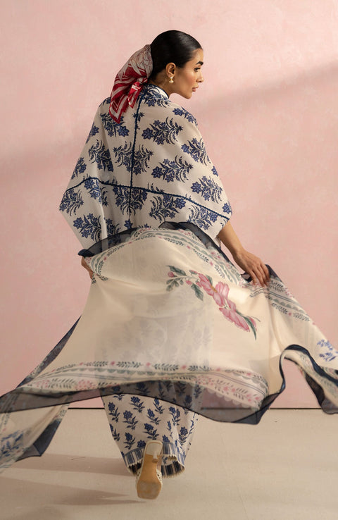 Zara_Shahjahan - Coco Prints'25 by Zara Shahjahan Printed Lawn Suit Unstitched 3 Piece - Summer Collection - aubranz.com