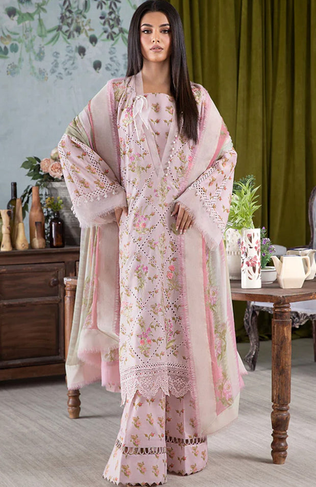 Sobia_Nazir - Sobia Nazir Vital'25 Vol 2 Embroidered Lawn Suits Unstitched 3 Piece - Summer Collection - aubranz.com