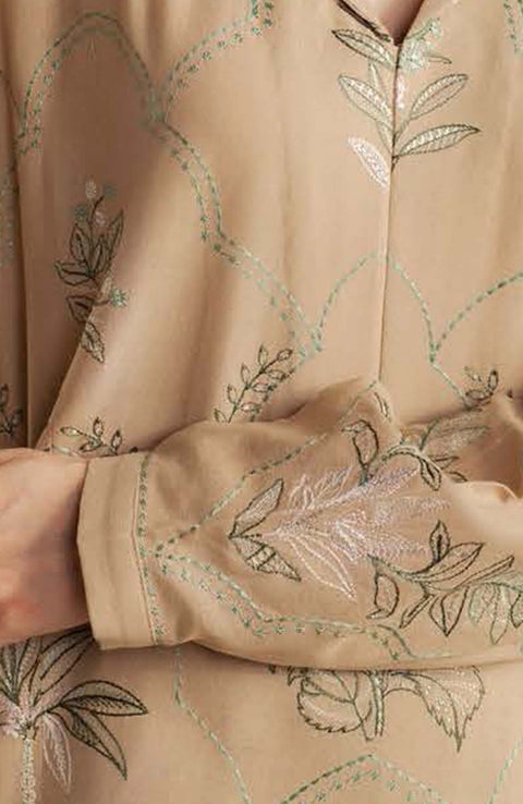 Zara_Shahjahan - COCO WINTER'25 BY ZARA SHAHJAHAN EMBROIDERED KHADDAR SUITS UNSTITCHED 3 PIECE - WINTER COLLECTION - aubranz.com