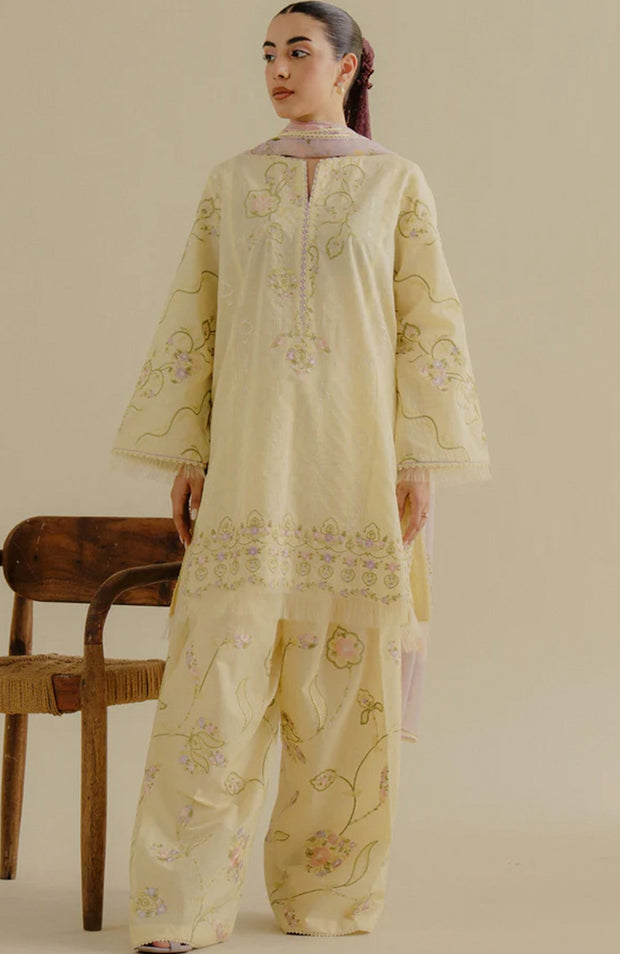 Zara_Shahjahan - Coco Lawn Drop Two'25 By Zara Shahjahan Embroidered Lawn Suits Unstitched 3 Piece - Summer Collection - aubranz.com