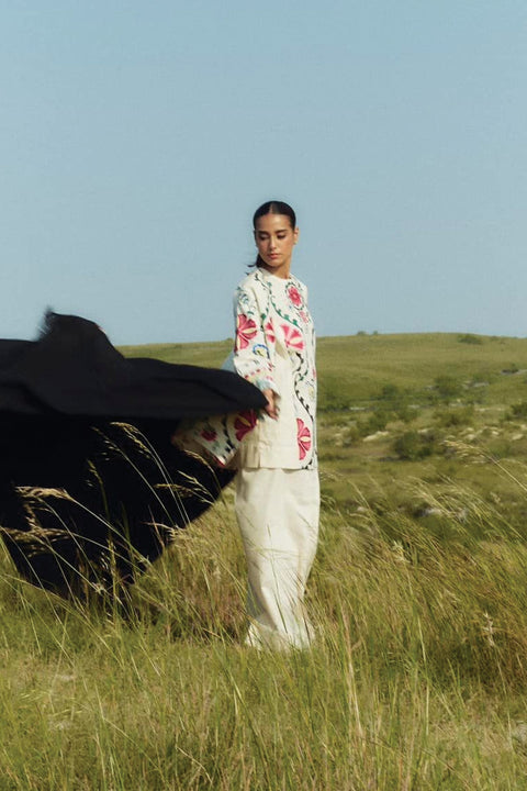 Zara_Shahjahan - COCO WINTER COLLECTION'24 BY ZARA SHAHJAHAN 3 PIECE UNSTITCHED WINTER COLLECTION - aubranz.com