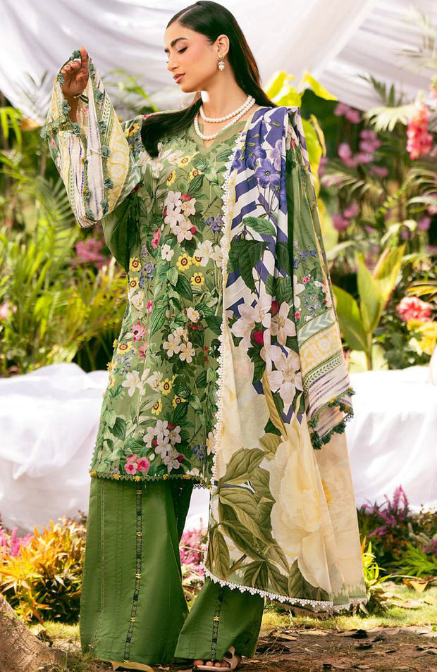 Elaf - Elaf Prints'25 Printed Lawn Suits Unstitched 3 Piece - Summer Collection - aubranz.com