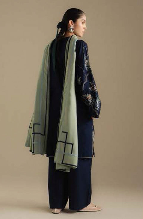 Zara_Shahjahan - COCO WINTER'25 BY ZARA SHAHJAHAN EMBROIDERED KHADDAR SUITS UNSTITCHED 3 PIECE - WINTER COLLECTION - aubranz.com