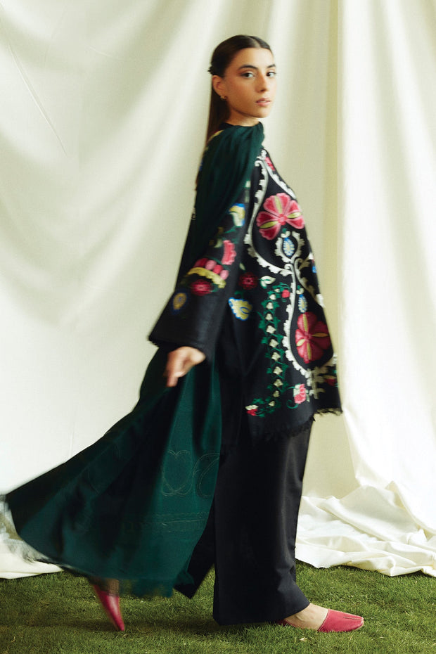 Zara_Shahjahan - COCO WINTER COLLECTION'24 BY ZARA SHAHJAHAN 3 PIECE UNSTITCHED WINTER COLLECTION - aubranz.com