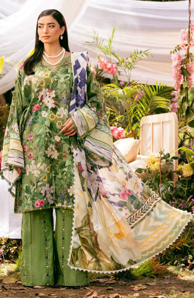 Elaf - Elaf Prints'25 Printed Lawn Suits Unstitched 3 Piece - Summer Collection - aubranz.com