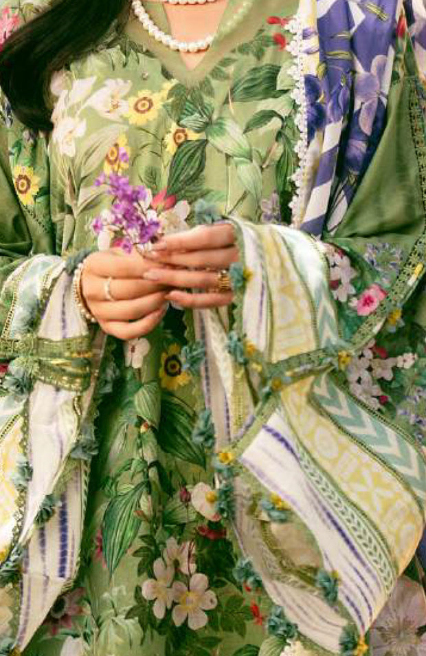 Elaf - Elaf Prints'25 Printed Lawn Suits Unstitched 3 Piece - Summer Collection - aubranz.com