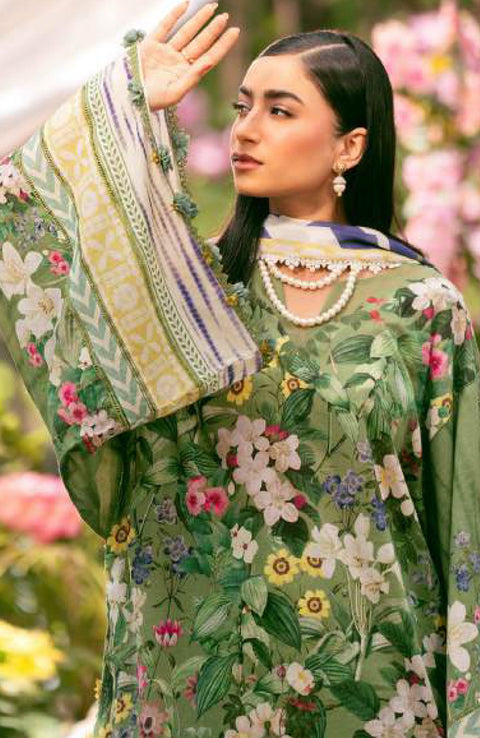 Elaf - Elaf Prints'25 Printed Lawn Suits Unstitched 3 Piece - Summer Collection - aubranz.com