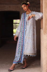 Elan - Elan Lawn'25 Embroidered Lawn Suits Unstitched 3 Piece - Summer Collection - aubranz.com