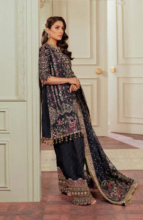 Baroque - Chantelle By Baroque Embroidered Suits Unstitched 3 Piece - Formal Collection - aubranz.com