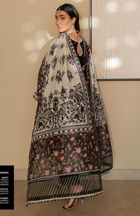 Zellbury - ZELLBURY EMBROIDERED COTTON SUITS'25 UNSTITCHED 3 PIECE - WINTER COLLECTION - aubranz.com