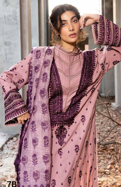 Sobia_Nazir - FALL EDIT COLLECTION'24 BY SOBIA NAZIR 3 PIECE UNSTITCHED WINTER - aubranz.com