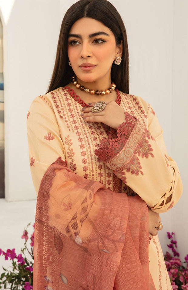 Rangrasiya - Florence Summer Edit'24 By Rangrasiya Unstitched 3 Piece Summer Collection - aubranz.com