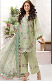 Sobia_Nazir - Sobia Nazir Vital Lawn'25 Embroidered Suits Unstitched 3 Piece - Summer Collection - aubranz.com