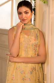 Sobia_Nazir - Sobia Nazir Vital Lawn'25 Embroidered Suits Unstitched 3 Piece - Summer Collection - aubranz.com