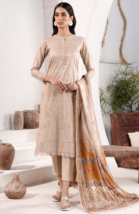 Zarif - Eid lawn By Zarif Lawn Suit Unstitched 3 Piece ZEFED24L 08 Divah - Summer Collection - aubranz.com