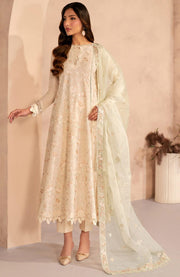 Zarif - Zarif Lawn'25 Embroidered Suits Unstitched 3 Piece - Summer Collection - aubranz.com