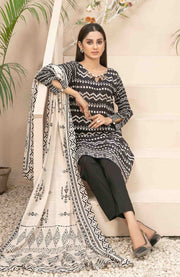 Tawakkalfabrics - Tiyani Digital Printed Slub Lawn'24 By Tawakkal Unstitched 3 Piece Summer Collection - aubranz.com