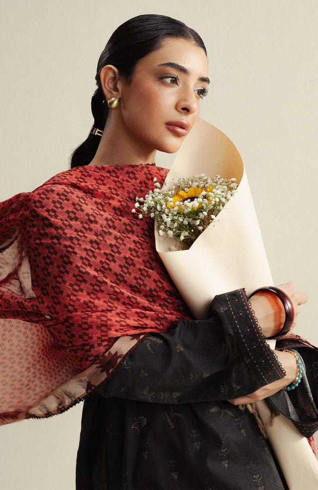 Zara_Shahjahan - Coco Prints'25 Vol-4 by Zara Shahjahan Printed Lawn Suits Unstitched 3 Piece - Summer Collection - aubranz.com