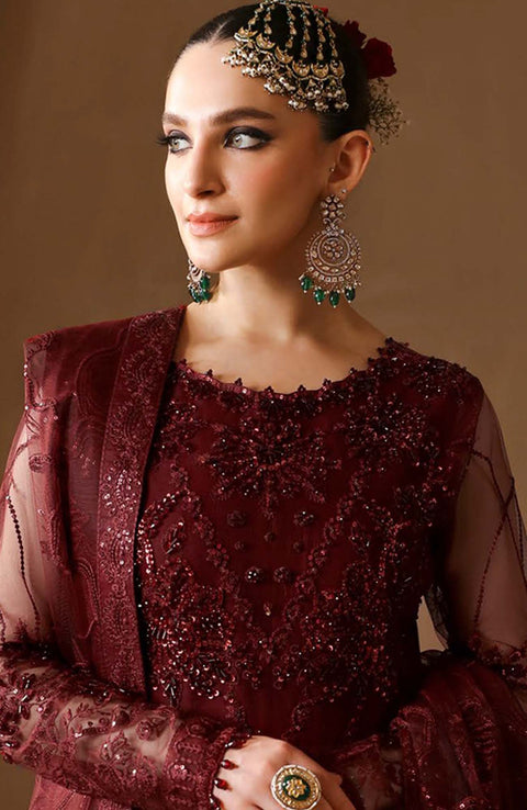 Alizehbybilal - REENA FORMALS'24 BY ALIZEH HANDCRAFTED SUITS UNSTITCHED 3 PIECE - WEDDING COLLECTION - aubranz.com