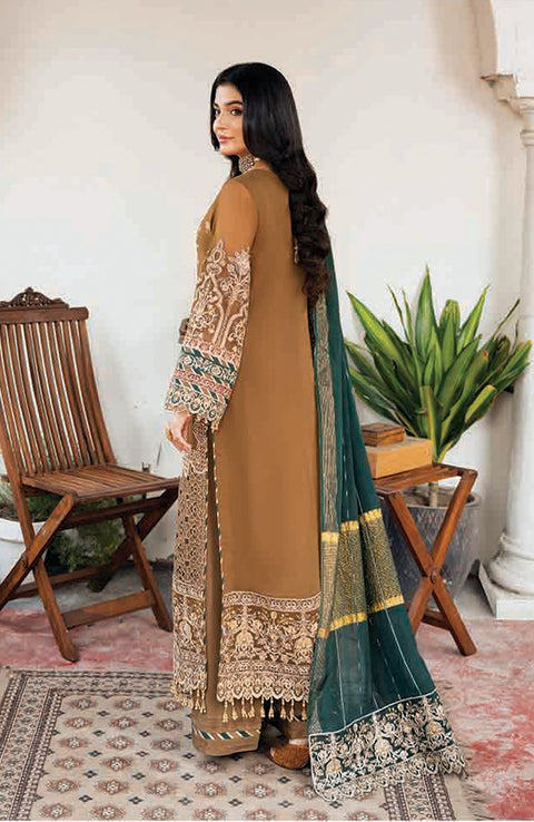 Imrozia - Sitarah'24 by Imrozia Embroidered Chiffon Suit Unstitched 3 Piece - Formal Collection - aubranz.com