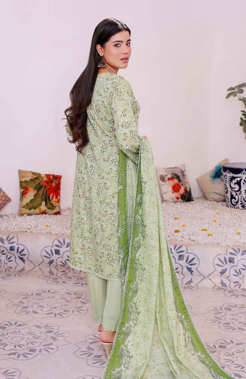 Abtextiles - Meerub Ikat Wrinkle Free Collection'25 By Ab Textiles Embroidered Lawn Suit Unstitched 3 Piece - Summer Collection - aubranz.com