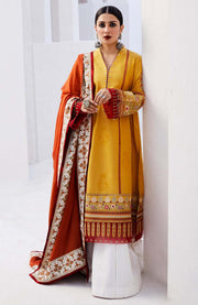 Zara_Shahjahan - Lawn Unstitched'24 By Zara Shahjahan Embroidered Lawn Suit Unstitched 3 Piece LUZS24L 1A - Summer Collection - aubranz.com