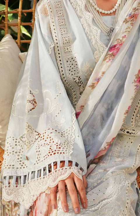 Kahf - Kahf Luxury Lawn'24 By Kahf Embroidered Lawn Suit Unstitched 3 Piece Summer Collection - aubranz.com