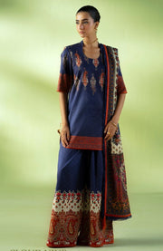 Saira_Rizwan - Joolie Prints Collecetion'25 By Saira Rizwan Printed Lawn Suit Unstitched 3 Piece - Summer Collection - aubranz.com