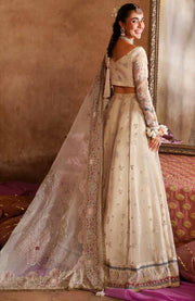Nureh - Jhoomro By Nureh Embroidered Organza Suit Unstitched 3 Piece - aubranz.com