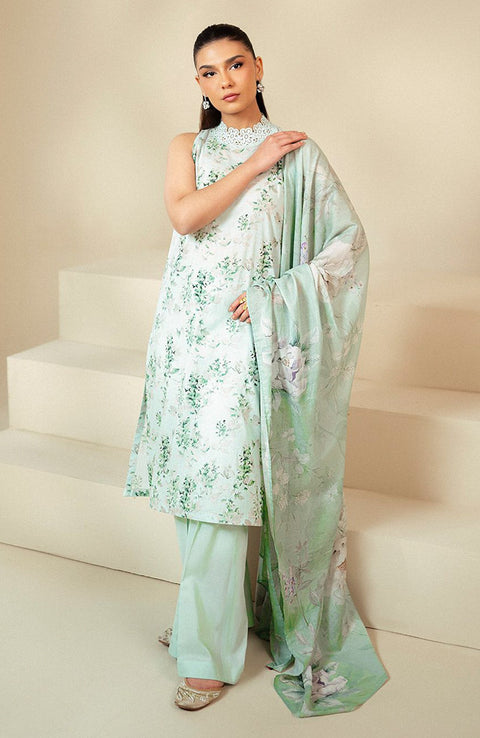 Crossstitch - Daily 3 Piece Unstitched Lawn Collection'24 By Cross Stitch - aubranz.com