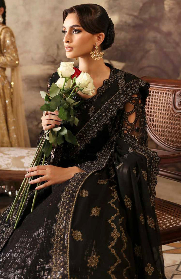 Flossie - Mehak Formals'24 By Flossia Unstitched 3 Piece Wedding formal Collection - aubranz.com
