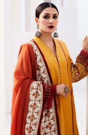 Zara_Shahjahan - Lawn Unstitched'24 By Zara Shahjahan Embroidered Lawn Suit Unstitched 3 Piece LUZS24L 1A - Summer Collection - aubranz.com